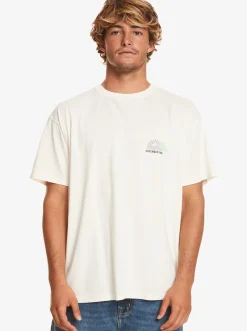 Quiksilver Tees|Fading Sun T-Shirt Birch