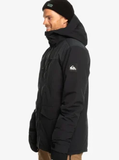 Quiksilver Layers|Fairbanks Technical Snow Jacket True Black