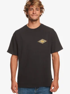 Quiksilver Tees|Fall City T-Shirt Black