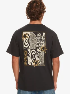 Quiksilver Tees|Fall City T-Shirt Black