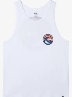 Quiksilver Tees|Feelin The Vibe Tank Mt1 T-Shirt White