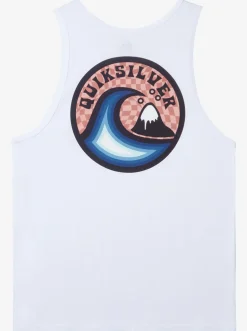 Quiksilver Tees|Feelin The Vibe Tank Mt1 T-Shirt White