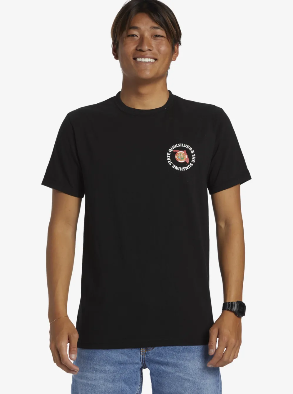 Quiksilver Tees|Fl Flag Days T-Shirt Black