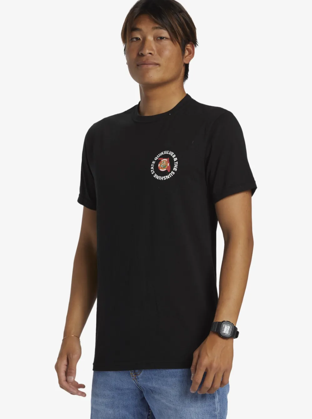 Quiksilver Tees|Fl Flag Days T-Shirt Black