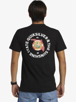 Quiksilver Tees|Fl Flag Days T-Shirt Black
