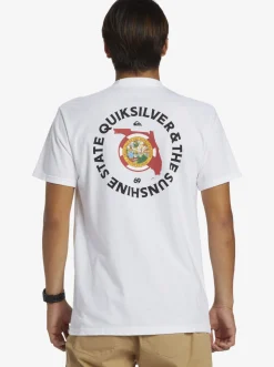Quiksilver Tees|Fl Flag Days T-Shirt White