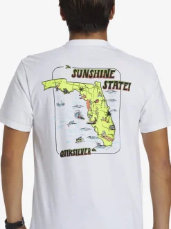 Quiksilver Tees|Fl Southern Fun T-Shirt White