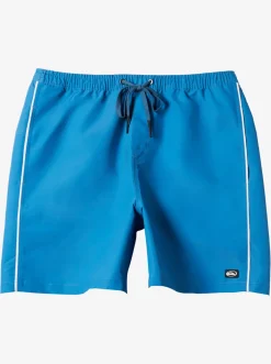 Quiksilver Elastic Waist|Flight Volley 18" Elastic Waist Shorts Deep Water