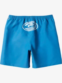 Quiksilver Elastic Waist|Flight Volley 18" Elastic Waist Shorts Deep Water