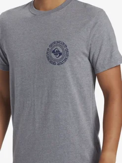 Quiksilver Tees|Full Circle T-Shirt Medium Grey Heather