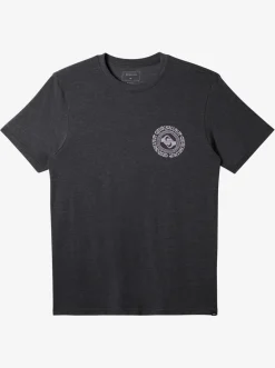 Quiksilver Tees|Full Circle T-Shirt Charcoal Heather