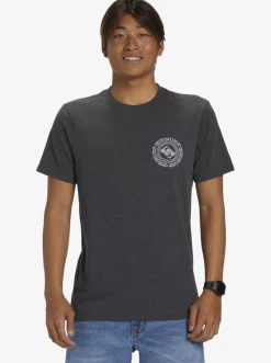 Quiksilver Tees|Full Circle T-Shirt Charcoal Heather