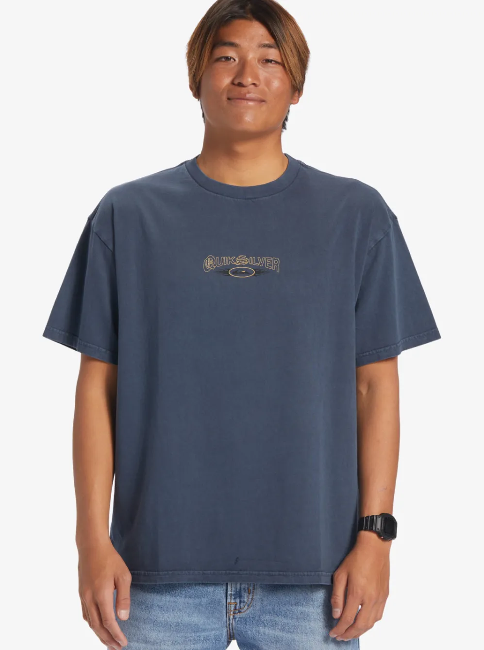 Quiksilver Tees|Fully Charged Msw T-Shirt Midnight Navy
