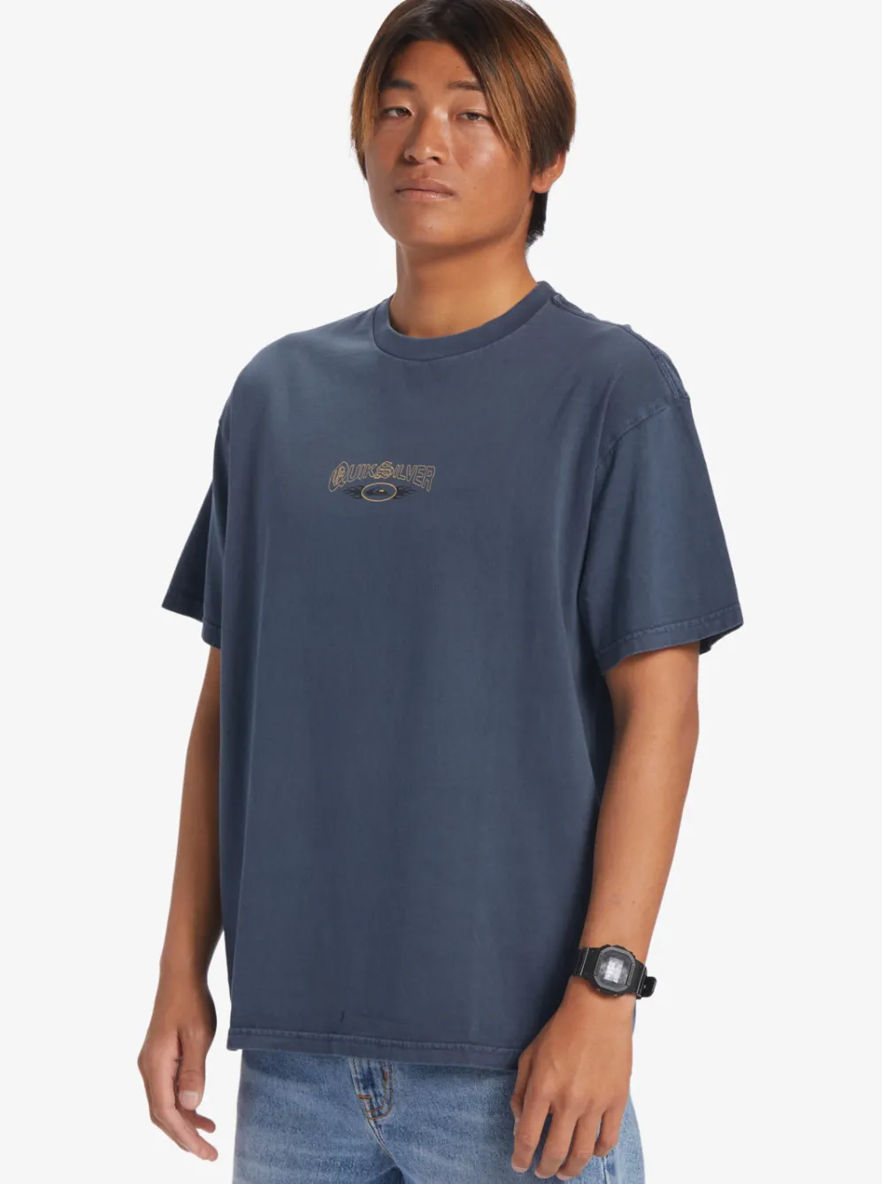 Quiksilver Tees|Fully Charged Msw T-Shirt Midnight Navy
