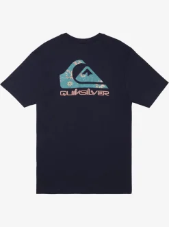 Quiksilver Tees|Funky Filler T-Shirt Navy Blazer
