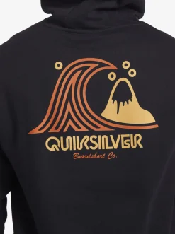Quiksilver Shirts & Polos|Generator Pullover Fleece Crew Neck Sweatshirt Black