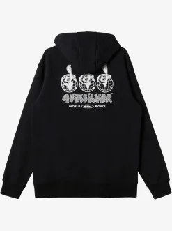 Quiksilver Shirts & Polos|Global Force Fleece Crew Neck Sweatshirt Black