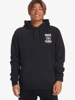 Quiksilver Shirts & Polos|Global Force Fleece Crew Neck Sweatshirt Black