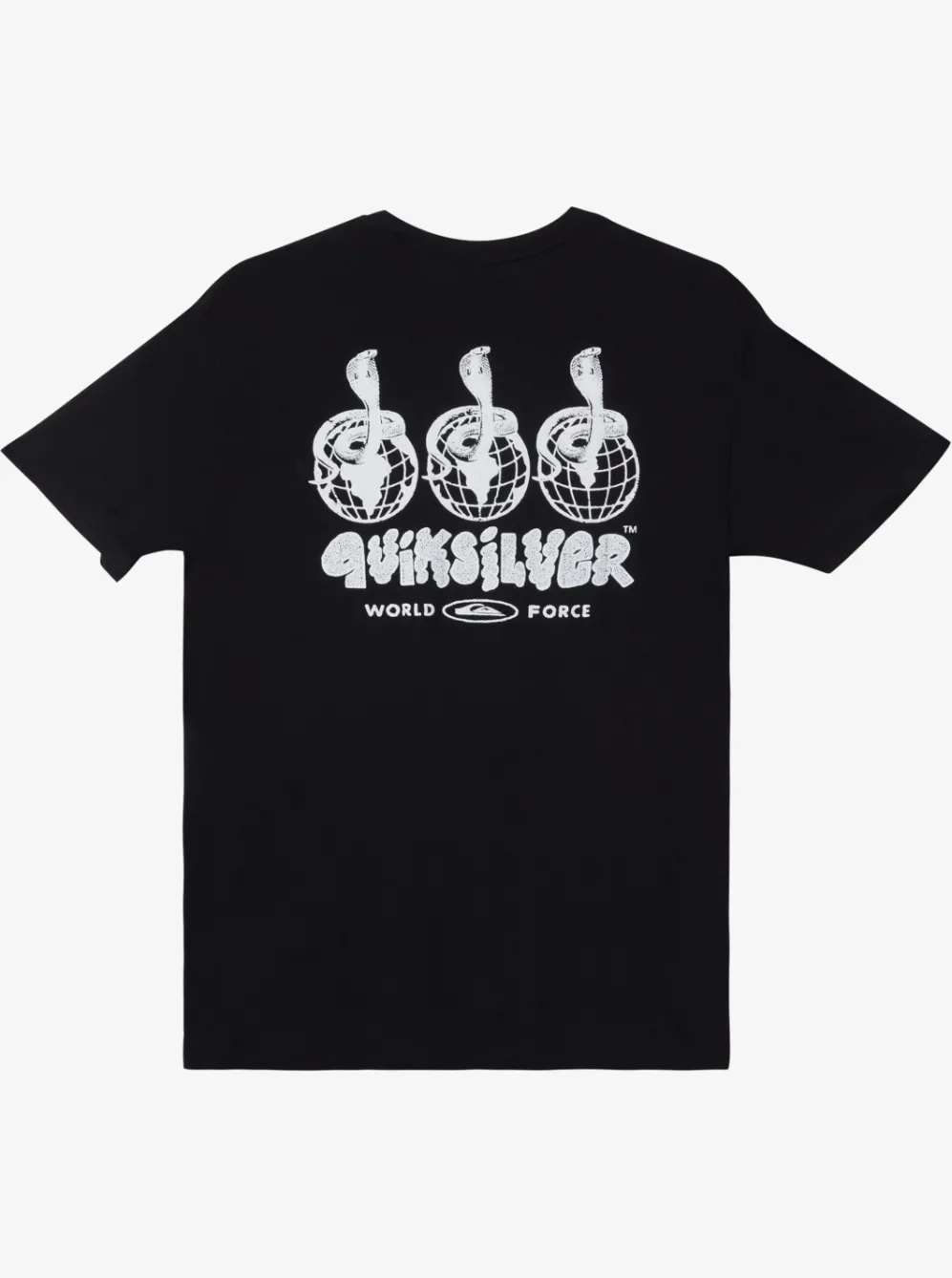 Quiksilver Tees|Global Force Mtz T-Shirt Black