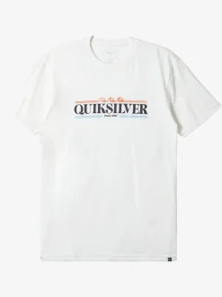 Quiksilver Tees|Gradient Lines T-Shirt White