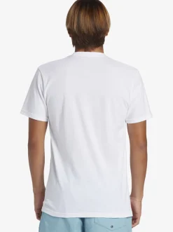 Quiksilver Tees|Gradient Lines T-Shirt White