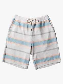 Quiksilver Shorts & Amphibians|Great Otway Sweat Shorts Cameo Blue Great Otway
