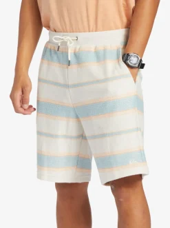 Quiksilver Shorts & Amphibians|Great Otway Sweat Shorts Cameo Blue Great Otway