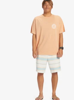 Quiksilver Shorts & Amphibians|Great Otway Sweat Shorts Cameo Blue Great Otway