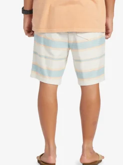 Quiksilver Shorts & Amphibians|Great Otway Sweat Shorts Cameo Blue Great Otway