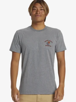 Quiksilver Tees|Happy Days Mod T-Shirt Medium Grey Heather