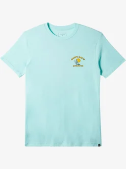 Quiksilver Tees|Happy Days Mod T-Shirt Beach Glass Heather