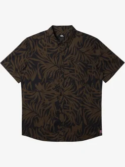 Quiksilver Shirts & Polos|Hawaii Foliage Woven Hawaiian Shirt Tarmac