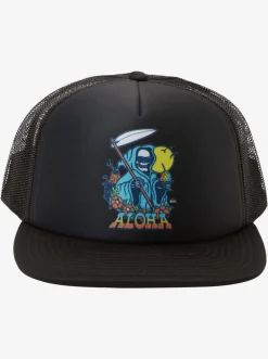 Quiksilver Hats|Hawaii Ice Cold Trucker Hat Black