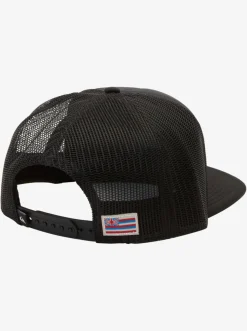 Quiksilver Hats|Hawaii Ice Cold Trucker Hat Black