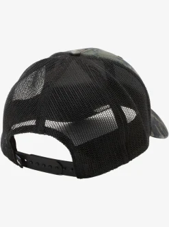 Quiksilver Hats|Hawaii Islands Camo Trucker Hat Thyme