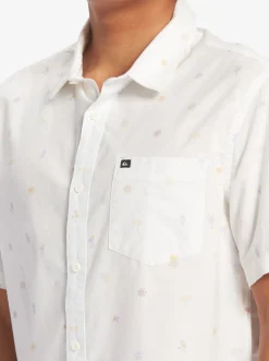 Quiksilver Shirts & Polos|Heat Wave Short Sleeve Woven Shirt Midnight Navy Heat Waves
