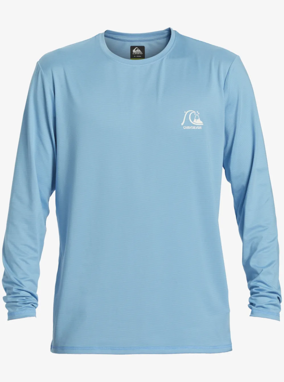 Quiksilver Rashguards|Heritage Heather Long Sleeve Upf 50 Surf Tee Azure Blue