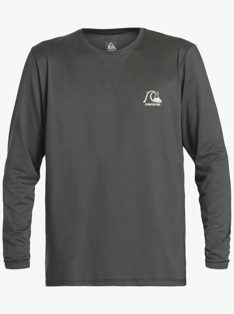Quiksilver Rashguards|Heritage Heather Long Sleeve Upf 50 Surf Tee Iron Gate