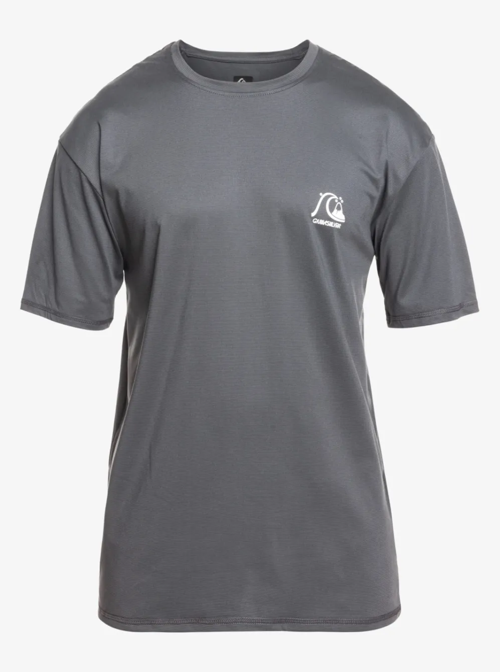 Quiksilver Rashguards|Heritage Heather Short Sleeve Upf 50 Surf T-Shirt Iron Gate