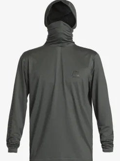 Quiksilver Rashguards|Heritage Upf 50 Long Sleeve Surf Tee Iron Gate
