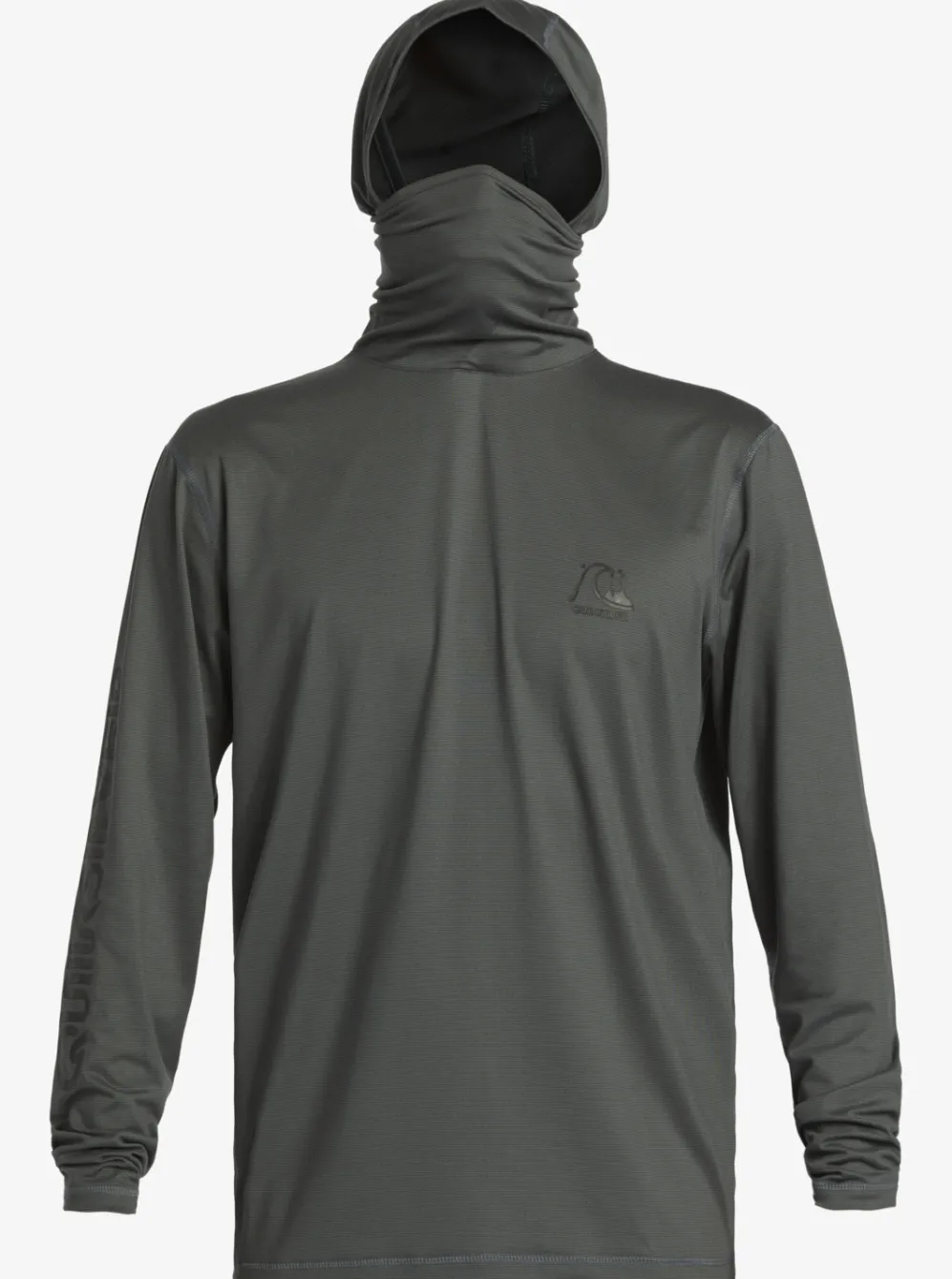 Quiksilver Rashguards|Heritage Upf 50 Long Sleeve Surf Tee Iron Gate