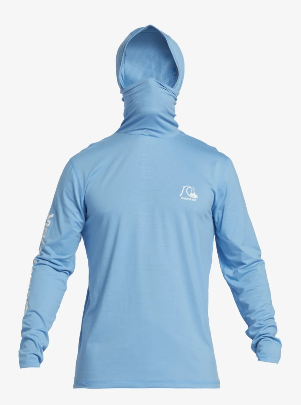 Quiksilver Rashguards|Heritage Upf 50 Long Sleeve Surf Tee Azure Blue