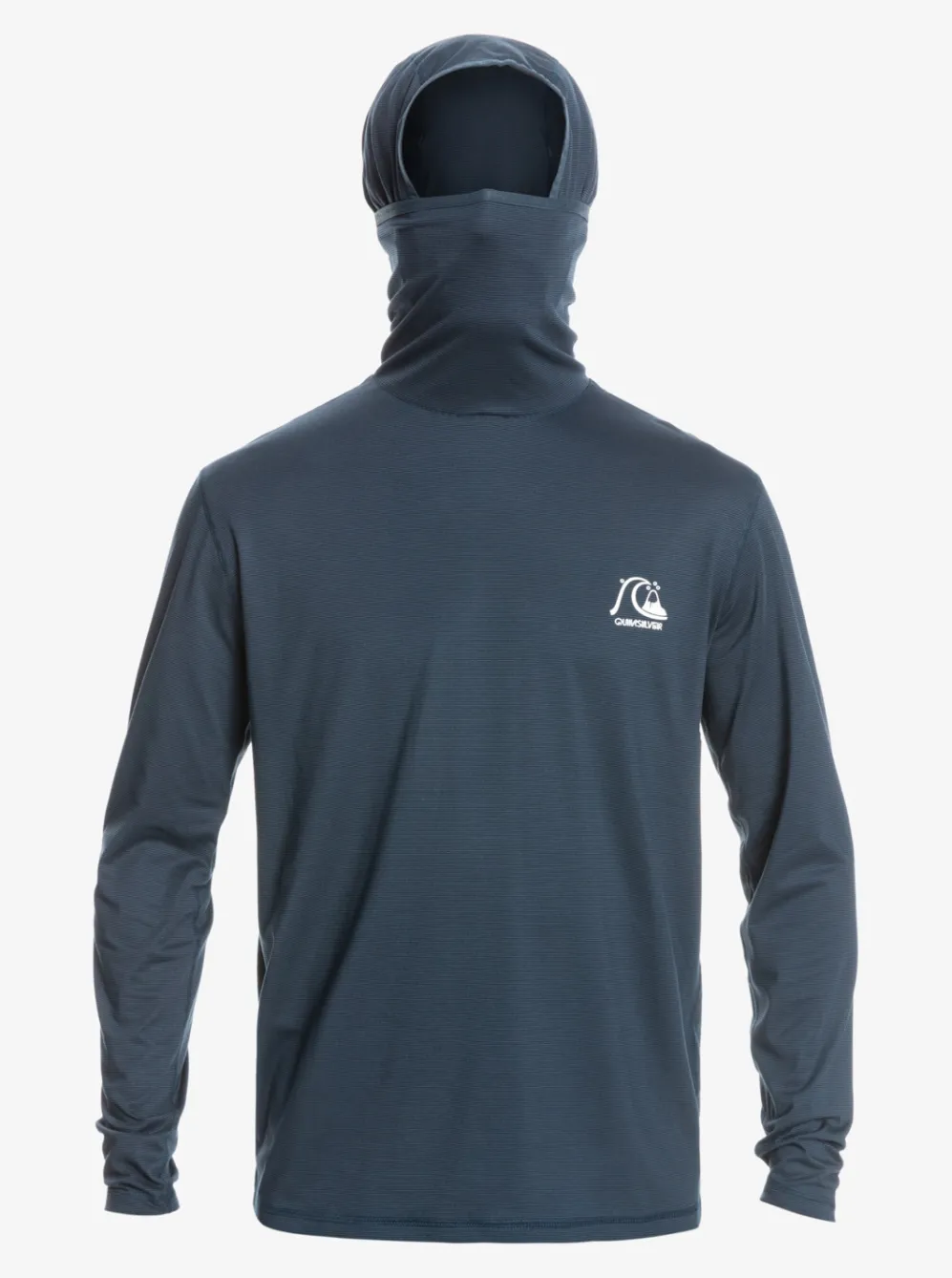 Quiksilver Rashguards|Heritage Upf 50 Long Sleeve Surf Tee Midnight Navy Heather
