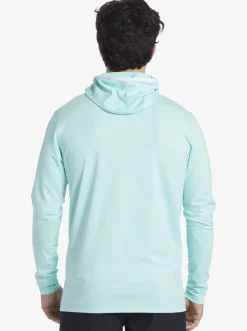 Quiksilver Rashguards|Heritage Upf 50 Long Sleeve Surf Tee Sky Blue Heather