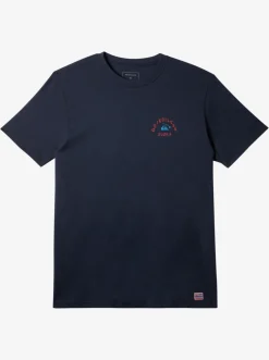 Quiksilver Tees|Hi Dead Coconuts T-Shirt Navy Blazer