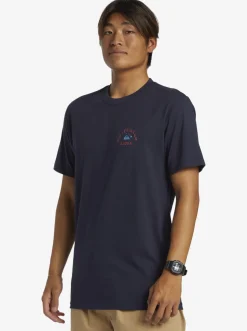 Quiksilver Tees|Hi Dead Coconuts T-Shirt Navy Blazer