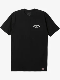 Quiksilver Tees|Hi Flirting With Danger T-Shirt Black