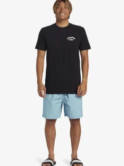 Quiksilver Tees|Hi Flirting With Danger T-Shirt Black