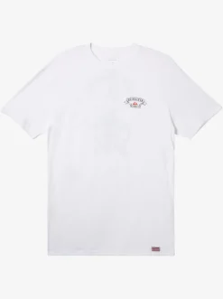Quiksilver Tees|Hi Flirting With Danger T-Shirt White