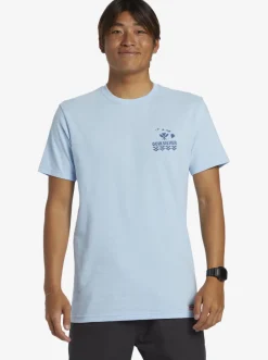 Quiksilver Tees|Hi Natural Resources T-Shirt Clear Sky